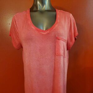 Super Soft Distressed Cable & Gauge Tee (NWT)